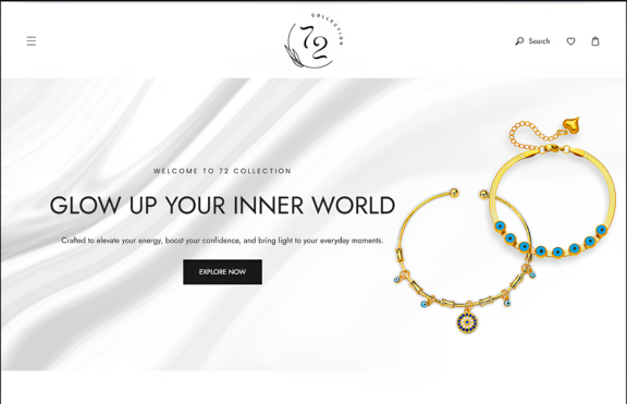 72 Collection Website by crevanest